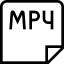 MP4 File Icon